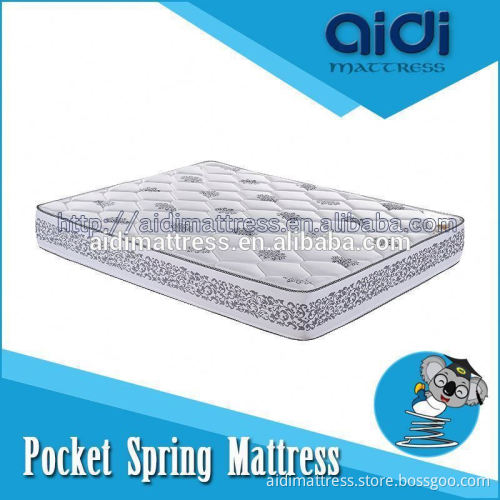 Super Comfortable Pocket Spring High Density Foam Chinese Style Kingdom Mattress